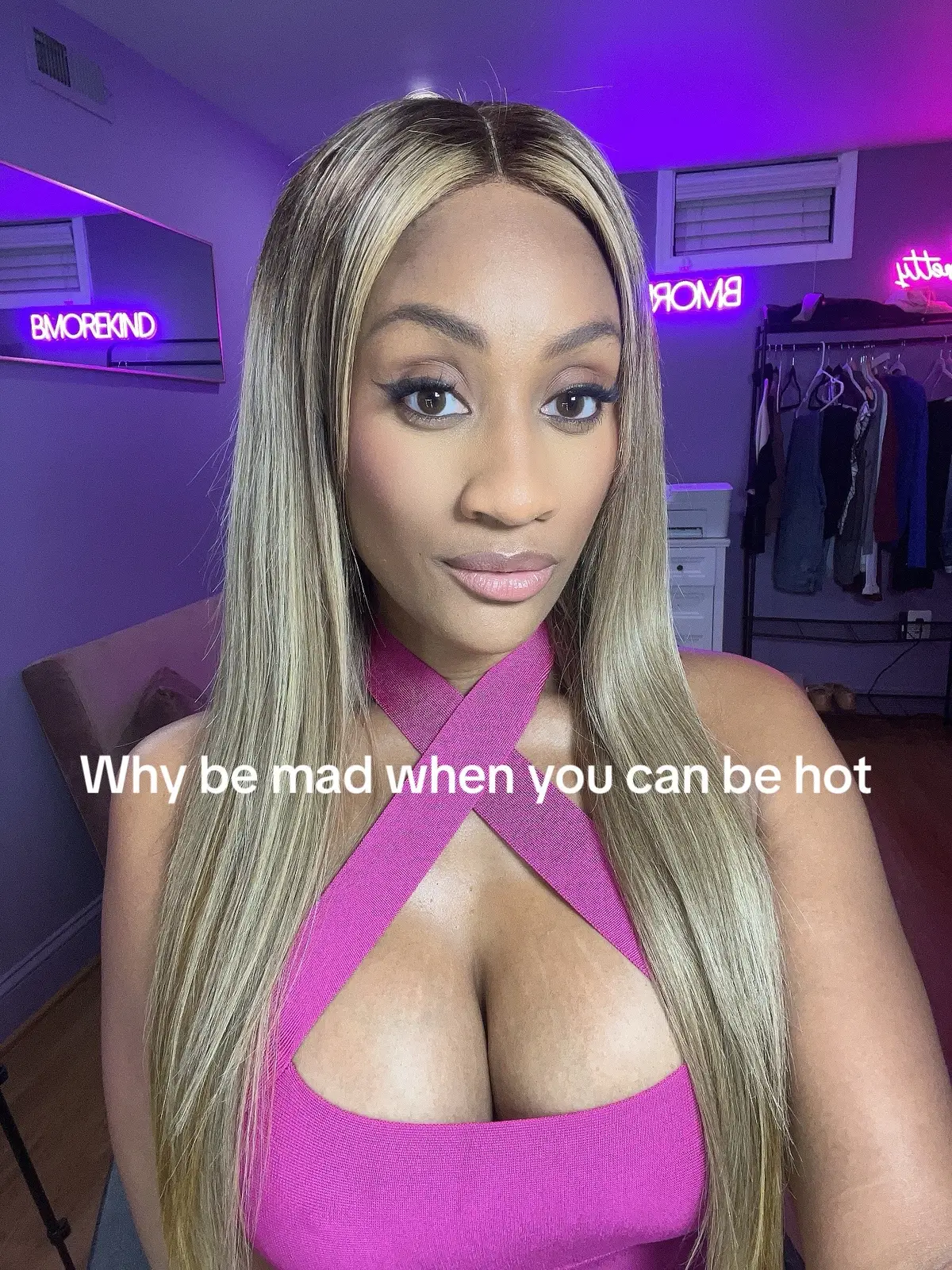 Here are a few things I focused on during my breakup  1. Fitness & nutrition  I loss 42lbs during my relationship which help me move on a lot faster. Being overweight & heart broken is much worse. Take this time to focus on changing your lifestyle & focus on active activities like walking.  This will also help you when you’re ready to upgrade your wardrobe.  2. Change your hair.  Going blonde did it for me. There is something about not looking like the person who went through pain that helps you separate from the past. As a blonde I am powerful, fun, carefree yet cutthroat. I feel like this is who I am meant to be.  3. Wardrobe upgrade Since the weight loss I had NO clothes, nothing fit me and my clothes were hanging off of my body. It was time to start over. (If you are in the progress of losing weight, thift everything. Don’t buy anything new. I learned the hard way) once I got down to my ideal healthy weight I was able to fit into clothes that I couldn’t before. It was a huge confidence boost and motivated to continue my fitness journey. I will NEVER go back to overeating and a non active lifestyle.  My style evolved as my confidence grew 💅🏽 #HealingJourney #breakuptiktok #breakups 