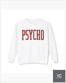 Comfort is your everyday style! ✨ Introducing the Psycho Unisex Crewneck Sweatshirt – where cozy meets cool! Made with super soft fabric, this sweatshirt gives you the warmth and confidence to tackle your day, whether you’re lounging at home 🏡 or out with friends 🌍. The modern design and versatile colors elevate your look effortlessly, making it the perfect go-to for every casual occasion. And at just $54.99, it’s a steal for your new favorite piece! 💖 Ready to level up your wardrobe? You know you want to…😉 #CasualStyle #SweatshirtSeason #PsychoFashion #UnisexFashion #CozyVibes #Streetwear #WardrobeEssentials #FashionTrends #ComfortWear #DailyOutfit Shop Now https://passedthevibecheck.com/products/unisex-sweatshirt-1