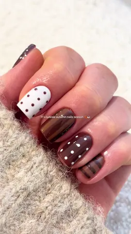 My first autumn set🥹🤩@ky 🍒🧚🏽‍♀️ #autumnnails #biab #biabnails #nailart #justgirlythings 