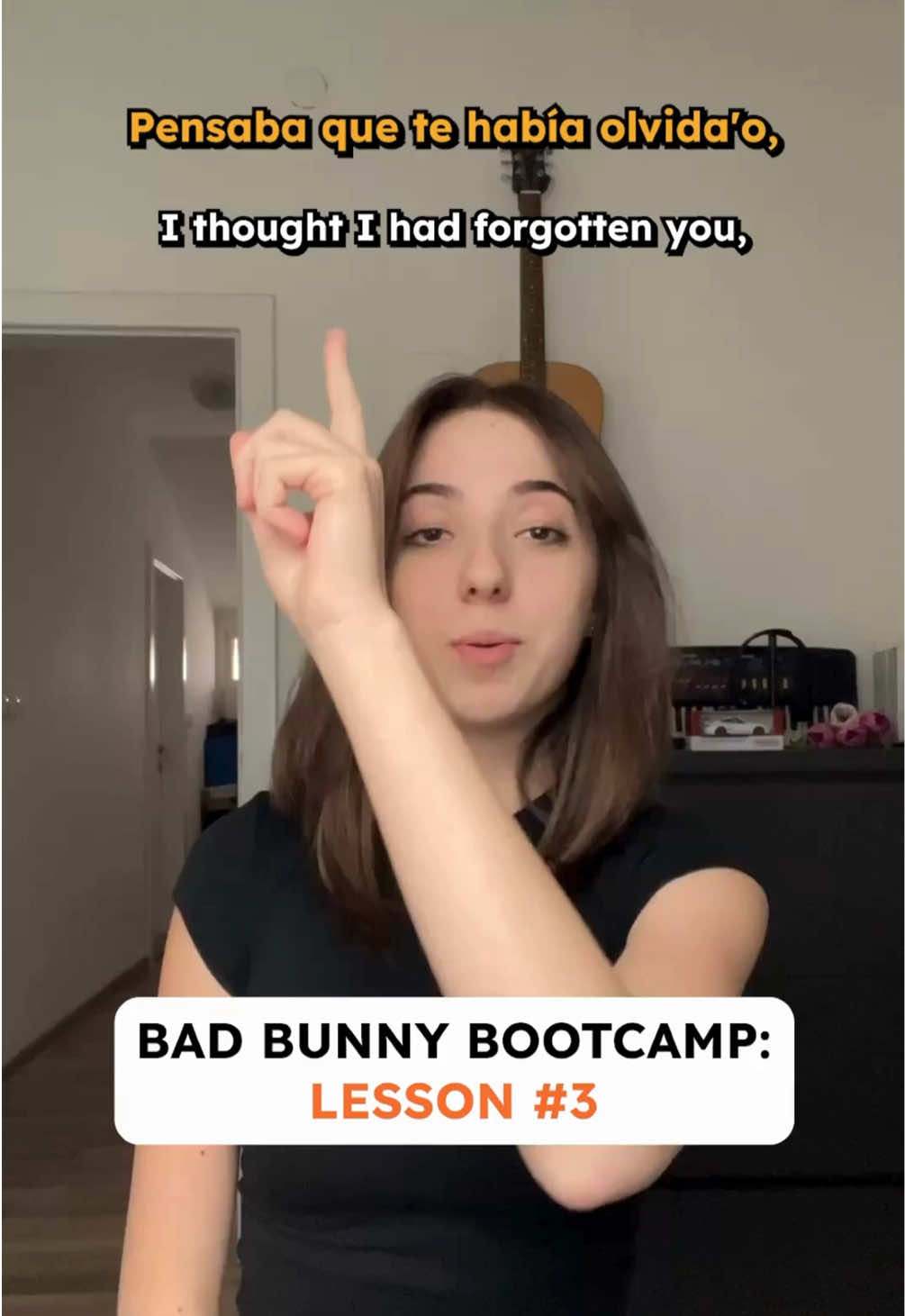 Bad Bunny Bootcamp 🇪🇸 learn the lyrics before his superbowl performance in Feb! 🗓️  #lacancion #badbunny #lyrictranslation #SuperBowl #lingotune 