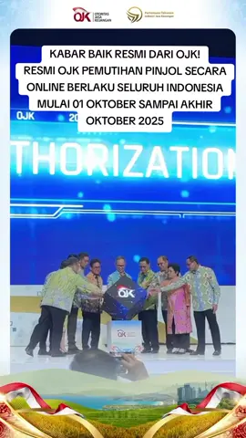 OJK resmikan pemutihan data bagi nasabah Pinjol terutama bagi nasabah gagal bayar mulai 01 Oktober 2025, dengan ini OJK telah resmikan cara pemutihannya. Konsultasikan Pinjol kalian sekarang!  #breakingnews #pemutihandatapinjol #ojk #ojkindonesia #fyp 