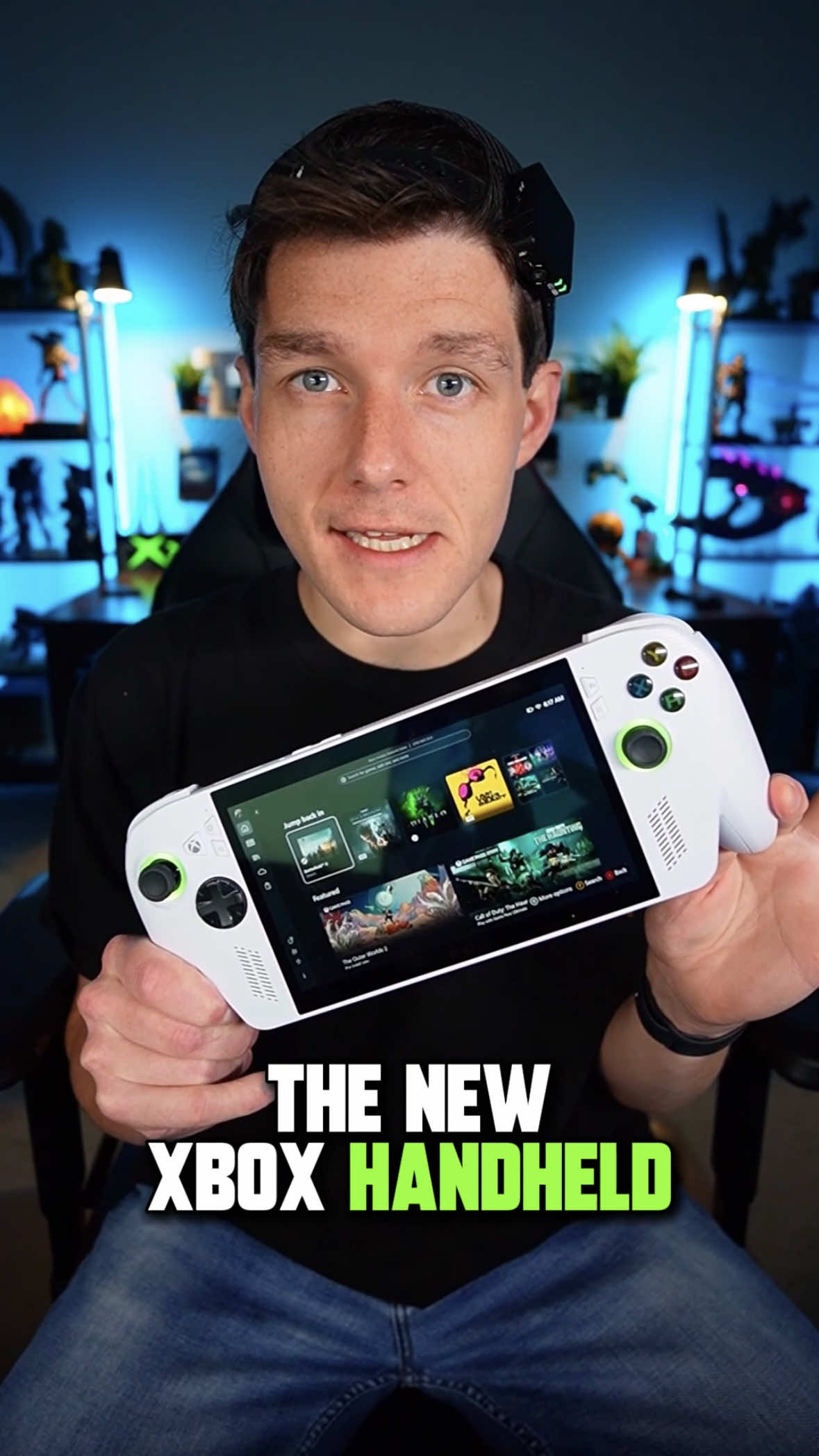 Just to be clear, the ROG Xbox Ally is NOT a handheld Xbox console. It’s a PC gaming handheld with Xbox branding and a much smoother Xbox PC gaming experience. But for anyone hoping to bring their whole Xbox console library with them, this isn’t that. Thanks to @Xbox for sending one my way! How are you feeling about the ROG Xbox Ally? 🤔 #xbox #rogxboxally #pcgaming #gaming 