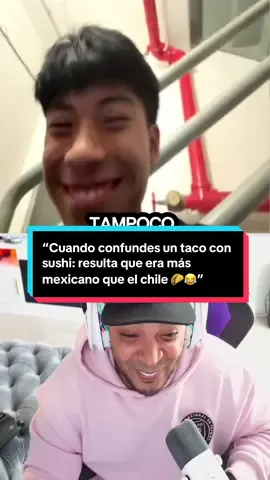 “Cuando confundes un taco con sushi: resulta que era más mexicano que el chile 🌮😂”