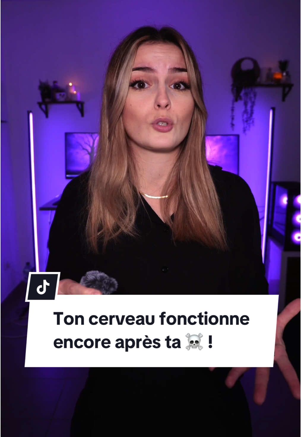 Ton cerveau fonctionne encore après ta ☠️ ! #cerveau #Science #insolite #explication #anectode 
