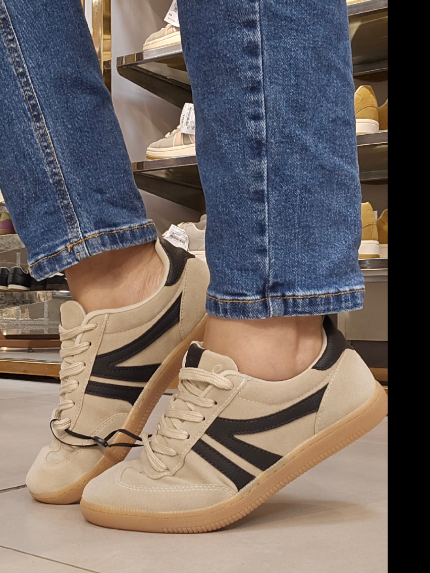 Mais uma cor do tênis Bossa da @C&A  esse tom de bege que combina com tudo!!!! Esse já  foi pro carrinho  🛒 #tenisbossa #comprinhas #achadinhos #cea  #minhacea 