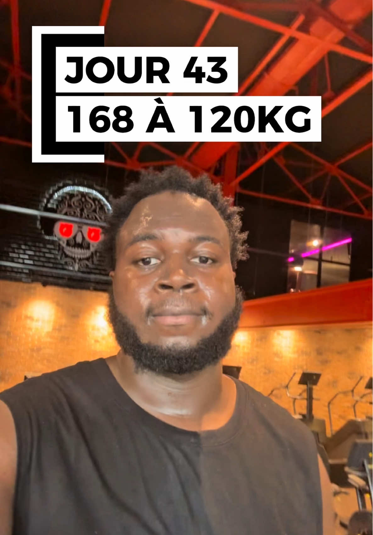 JOUR 43 | 168 À 120KG #pertedepoids #tranformationphysique 