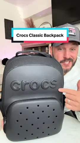 Crocs Classic Backpack #crocs #backpack #tiktokshopcreatorpicks #croctober 