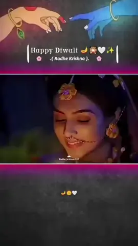 Happy Diwali or ha radhe radhe 🪔  #foryoupage #radhakrishna #trend #videogoviral #radheyradhey🦚🙏❤️ 