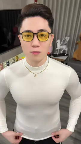 Áo giữ nhiệt nam lót lông cổ 3