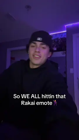 Rakai new emote tuff👾🕺🖤         #fyp #rakai #Rocco #newtrend #dance 