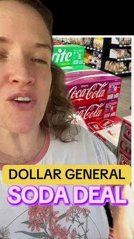 Here’s how you can get $54 in soda 12 packs for $18 out of your pocket any day this week October 12 through October 18 #DollarGeneralDeals #DollarGeneralCouponing #SavingMoney #HowToCoupon #GroceryShopping 