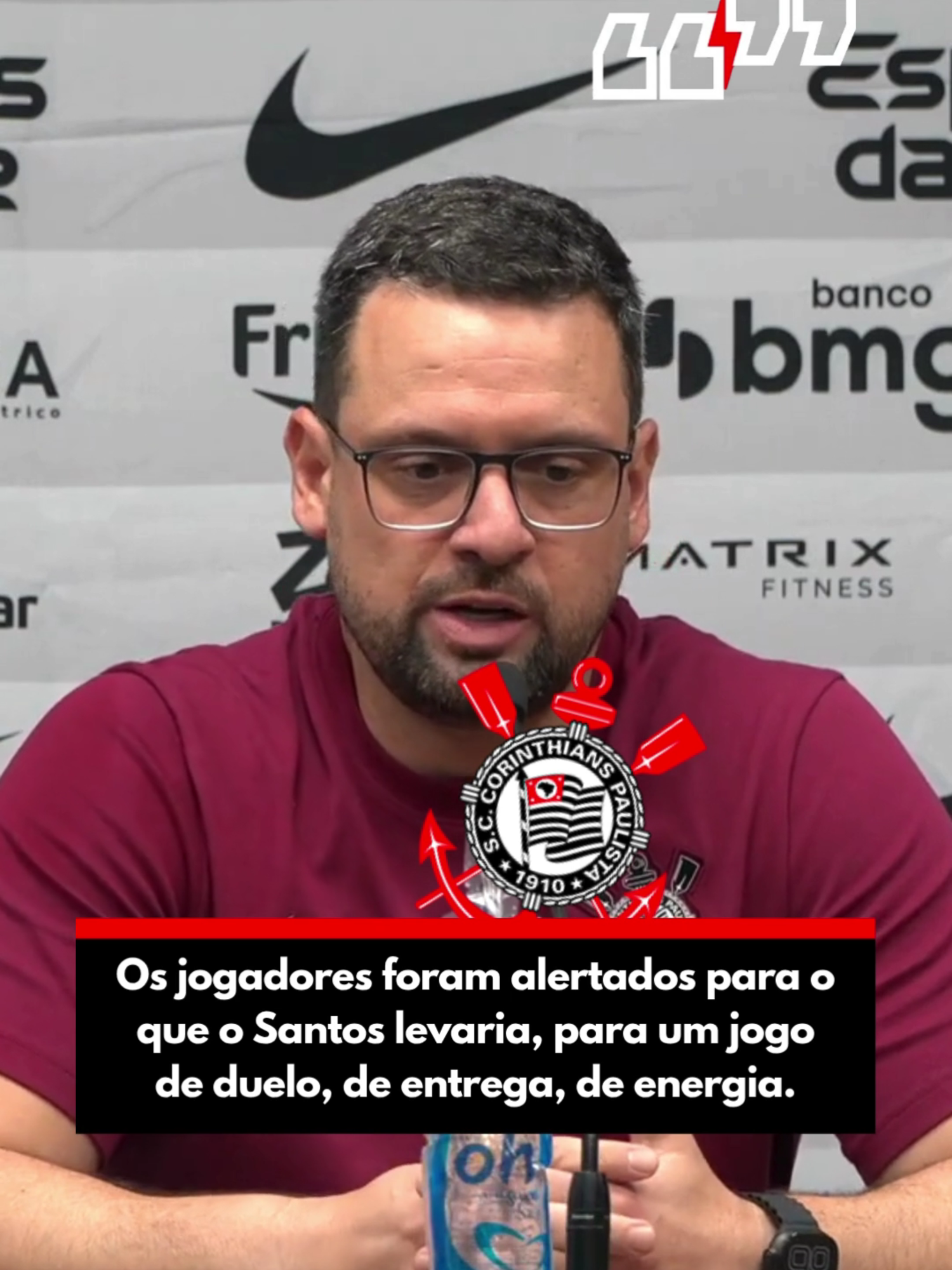 LUCAS SILVESTRE ANALISA ATUAÇÃO DO CORINTHIANS CONTRA O SANTOS | COLETIVA DE IMPRENSA PÓS JOGO CONTRA O SANTOS #corinthians #santos #futebol
