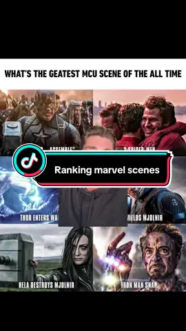 How would you rank these scenes? #themarvelouschris #marvel #mcu #avengers #endgame 