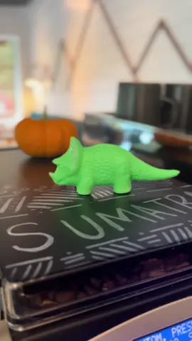 This is Java our dancing coffee dinosaur 😍 #dance #coffee #coffeeshop 