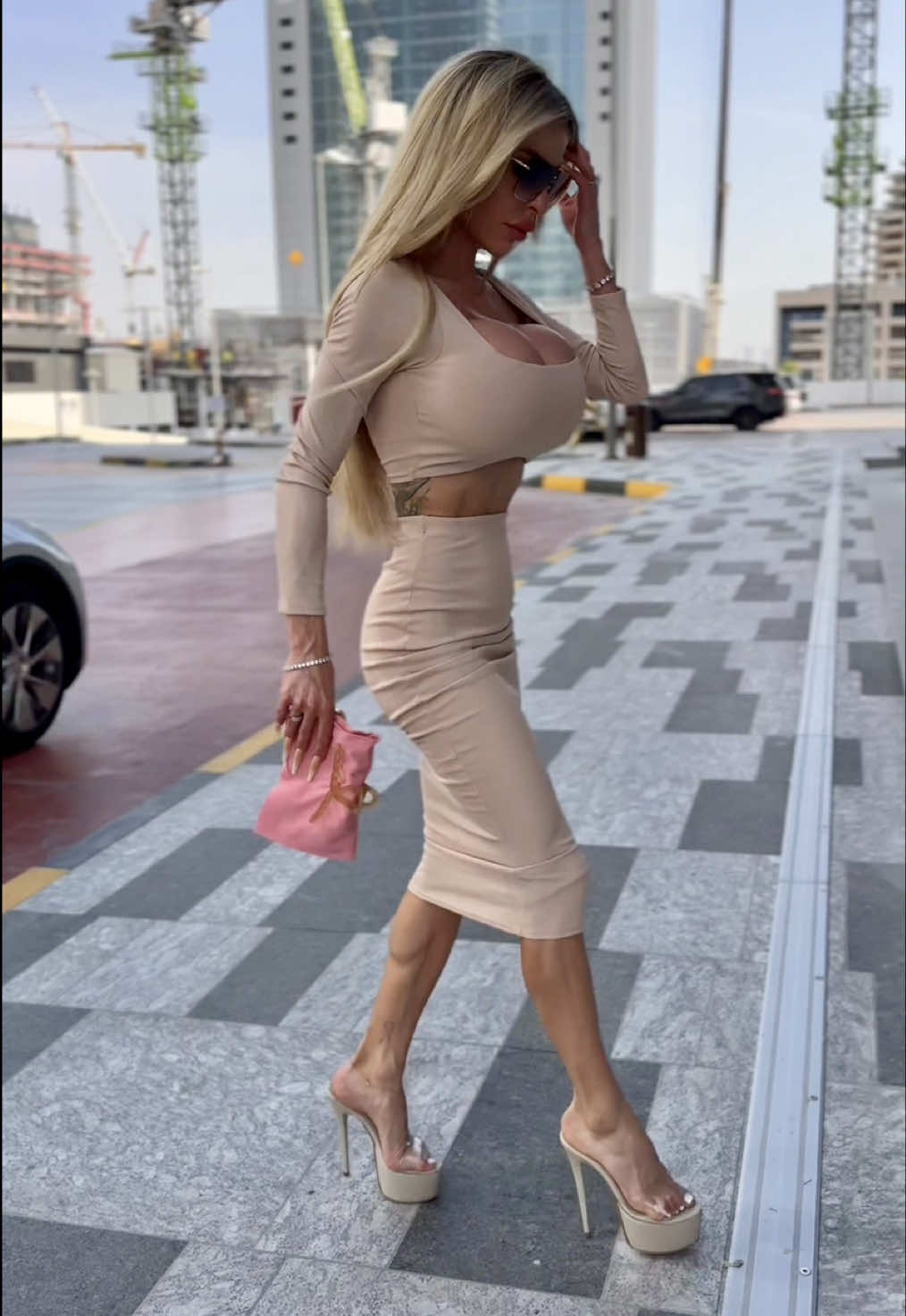 I could have been in the Victoria’s Secret Fashion Show, but I’m too thin and they don’t make bras this big. 