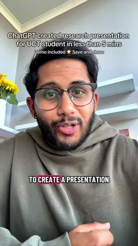 ChatGPT app connectors = game changer for students. Build presentations in 5 mins instead of hours. Most don’t even know this exists 🤯 #southafrica #uct #research #assignments #chatgpt 