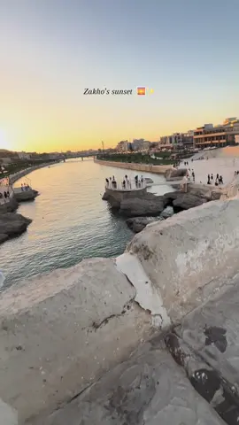 Sunset 🌅🌊  . . #zakho #kurdistan #zaxo_duhok_hewler_slemani_hawler #uoz 