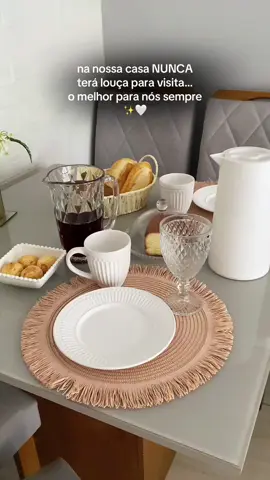 tudo que for de melhor vai ser sempre para nós 🤍✨ #casa #lar #mesaposta #donadecasa #casamento 