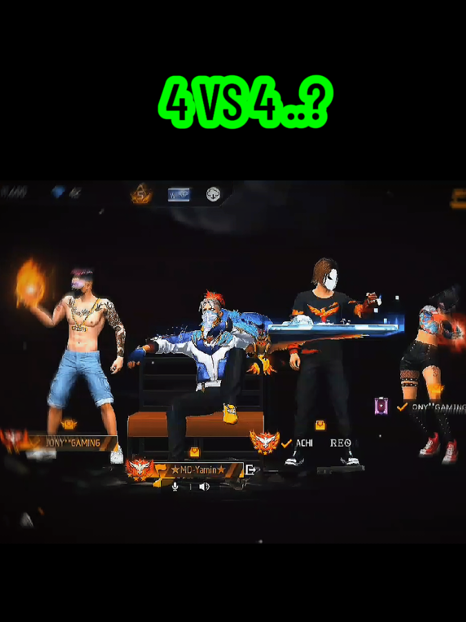 সাহস থাকলে আসো 4 vs 4 