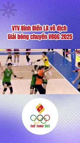 VTV Bình Điền LA vô địch giải bóng chuyền VĐQG 2025 #tintuc #news #vietnam #bongchuyen #volleyball 
