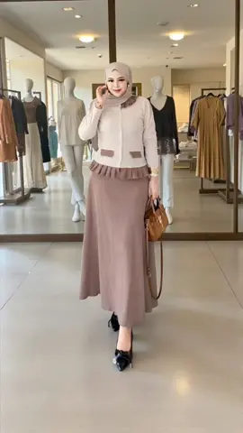 FELICIA ONE SET ROK Bestiie Fashion One Set Kekinian 2025 -Setelan Dewasa #ootdfashion #racuntiktok #fashiontiktok #oneset #onesetrok 