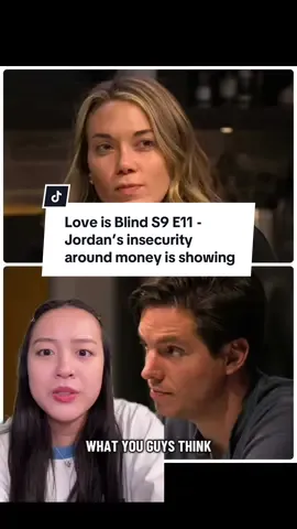 I thought having more money is supposed to make things easier?? One less thing to worry about in your lives together?? I feel like this could a problem planted in their heads from producers, it really doesn’t need to be this big of deal imo and it’s kinda giving they’re gonn end up together bc they can def get past this #loveisblind #loveisblinddenver #loveisblindseason9 #loveisblindnetflix #netflixreality 