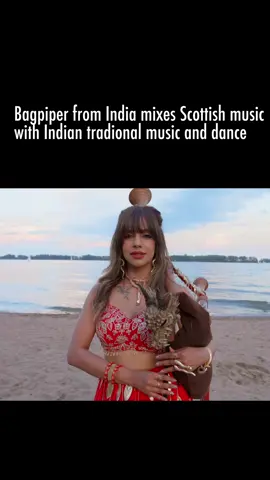 When the music from two very different worlds come together! Bagpipes and Indian music Celtic-Indian fusion #scottish #bagpipes #fusion #mashup #fypage 