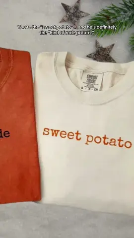 Comfort Colors Matching Thanksgiving T-shirt #SweetPotato #thanksgiving #christmas #coupleshirt #kindofrudepotato