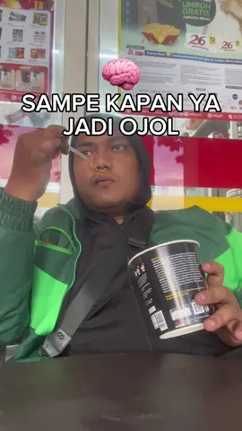 Sampe kapan ya jadi ojol:( #ojol #ojolviral #belajarAI #bukuAIsejutaumat #IPKBAico 