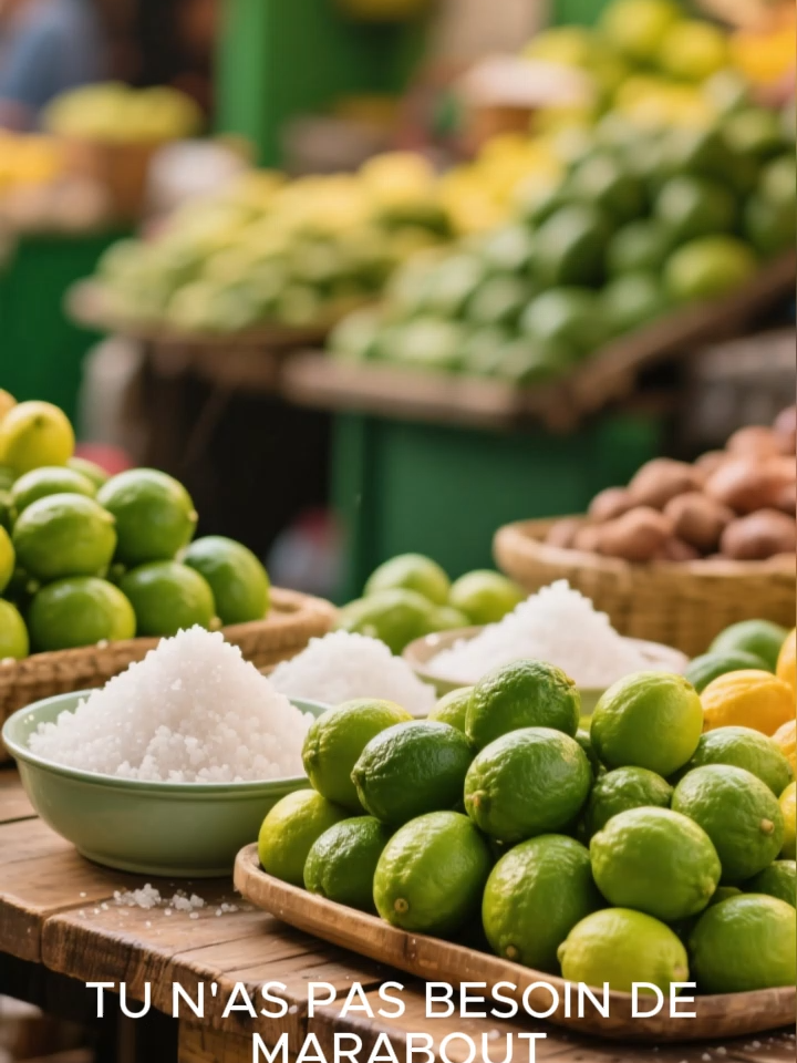 TU N'AS PAS BESOIN DE MARABOUT, PROPHÈTE OU PASTEUR , CHERCHE SEULEMENT LE CITRON VERT ET LE SEL GROS GRAIN ET TU VERRAS TA VIE VA CHANGER À JAMAIS#sorciereminamina