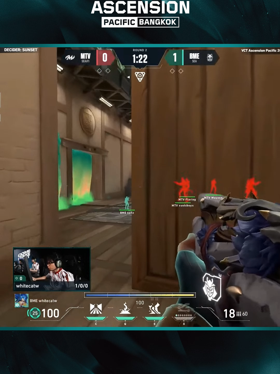 whitecat tỏa sáng với pha ACE của mình!!! #vct #vctvn #VALORANTEsports