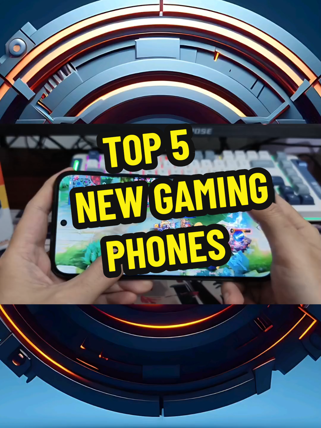 Top 5 New Gaming Phones 2025 #techyouknow #techtips #bestsmartphone 