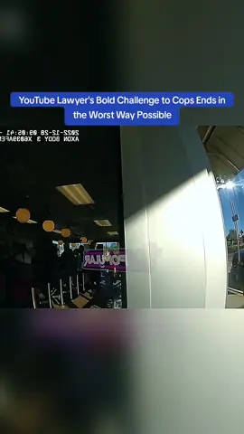 YouTube Lawyer's Bold Challenge to Cops Ends in the Worst Way Possible #cops 