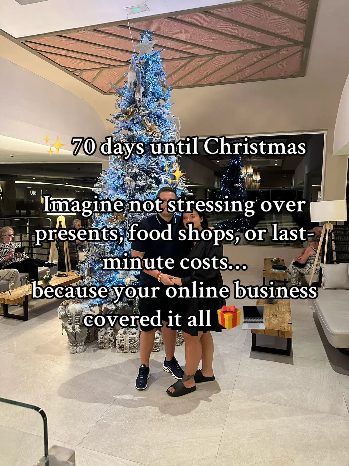 70 DAYS UNTIL CHRISTMAS 😱 This time last year I was already panicking about how we were going to afford it all — the food, the matching PJs, the Santa visits, the toys they’ll play with once and forget 🎅🏻  But this year? Zero panic. No guilt. No credit card debt. Just pure excitement because my digital marketing business is paying for Christmas — and that’s the best feeling in the world. 🩵 If you’re ready to make these next 70 days the start of something life-changing, ➡️ Comment “CHRISTMAS” — let’s get you earning before the magic day arrives. 🎄✨ #70DaysTilChristmas #MumLife #EarnFromHome #DigitalMarketingMum #StressFreeChristmas     