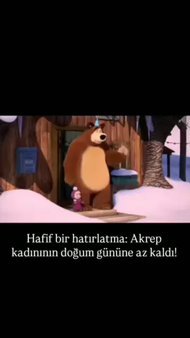 Hatırlatma alarmı! Akrep kadınının doğum gününe az kaldı. Hediyeler, tebrikler ve bolca şaşkın bakışlar için hazırlanın… Unutmak yok, yoksa kızabilir! 😏♏🎉 #doğumgünü #akrep #akrepkadını #akrepburcukadını  #akrepburcuolmak 