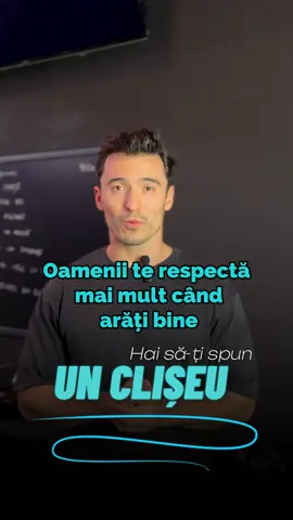 Oamenii te respectă mai mult când arăți bine. Nu e vorba doar de haine sau aspect fizic — ci de disciplina pe care o transmiți. Când ai grijă de tine, lumea vede asta. Automat, ești perceput ca fiind mai serios, mai dedicat și mai demn de respect. 💬 Ești de acord? Spune-ne în comentarii ce părere ai 👇 🔔 Follow pentru că postăm zilnic conținut care te ajută să îți ridici standardele 💪