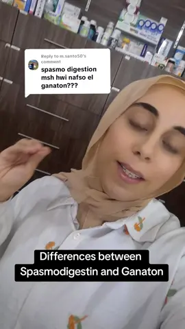 Replying to @m.santo50  Differences between Spasmodigestin and Ganaton  #fy  #fyp #viral #viralvideo #medical 