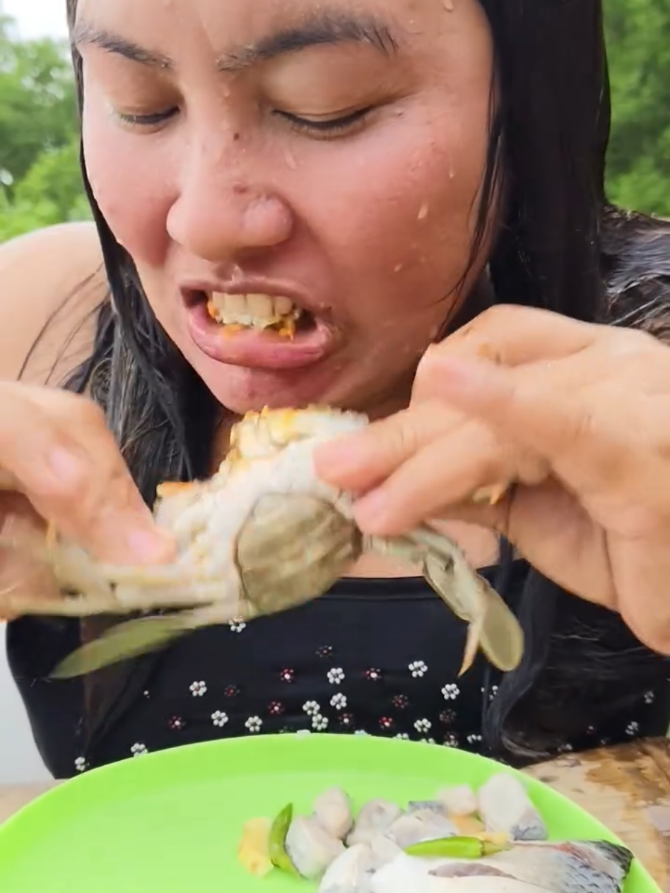 fresh mr crab 🦀😋 #fyp #seafood 