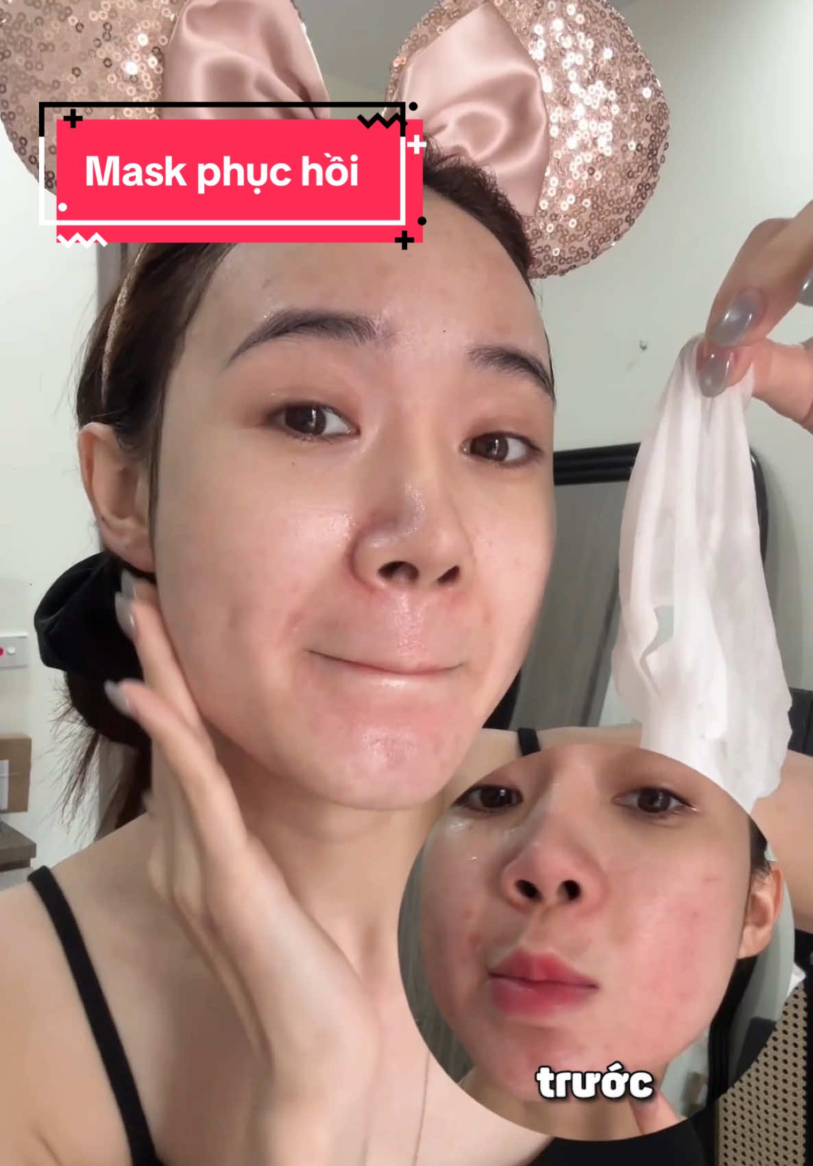 Một miếng mặt nạ 10 lợi ích! Dưỡng ẩm, sáng da, căng bóng chỉ trong 15 phút #mypham #lamdep #skincare #matna #xidun 