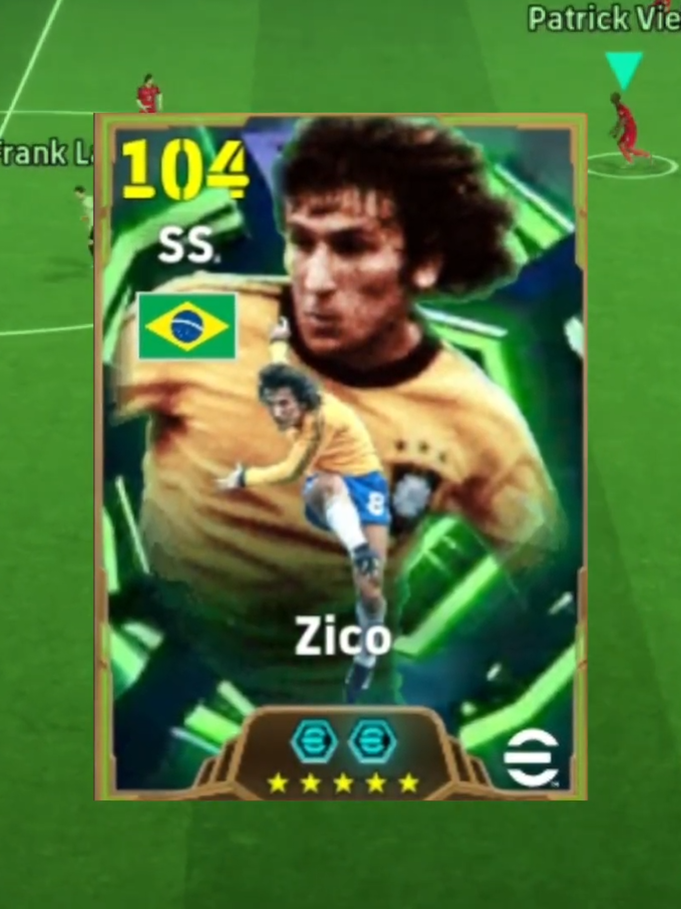 zico 106 best blitz curler taker😱  #creatorsearchinsights #pes #fyp #efootballmobile #efootball 