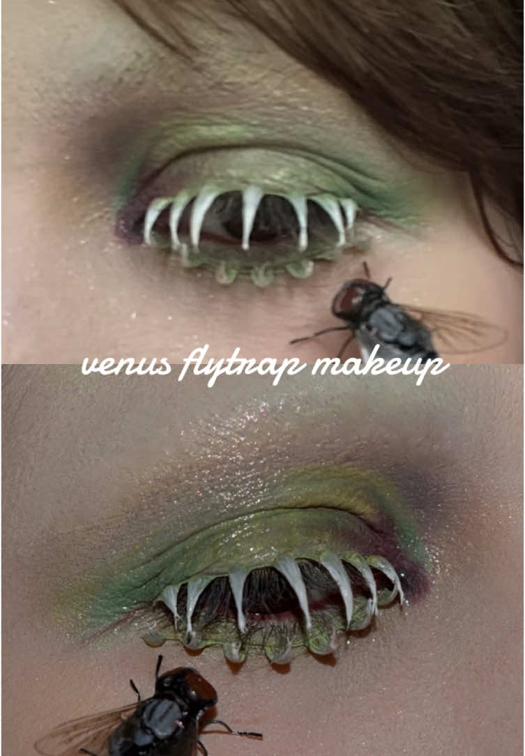#creativemakeup #venusflytrapmakeup 