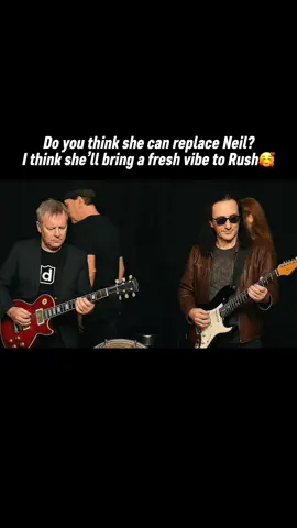 Anika Nilles replace Neil Peart #rush #neilpeart #anikanilles #rushband #rushtour 