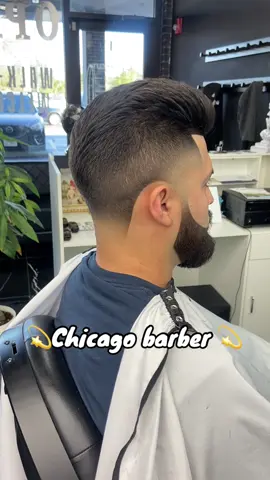 🔥👌🏻 #chicagobarber #barber #bestbarber #fyp #haircut 