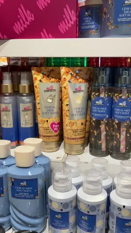Spotted bath and body works milk collection ! @Bath & Body Works 