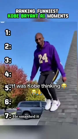 the funniest Kobe Bryant AI  #kobe #ai #soraai  #ranking  #funnyvid 