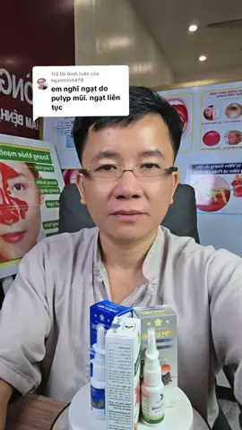 Trả lời @ngantrinh678  Thảo dược xịt mũi NAM XOANG hỗ trợ thải dịch, giảm tình trạng ngạt mũi, giúp thông thoáng đường thở, làm sạch dịch trong khoang mũi, thở mát lành. #namxoang#thuocxoang#viemxoang#viemxoangmantinh#luongynguyenngocdong