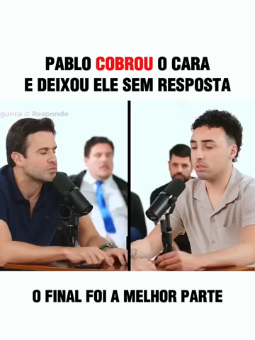 PABLO COBROU O CARA E O DEIXOU SEM RESPOSTA 1 bilionario x 30 pobres  pablo marçal x 30 pobres #pablomarçal #marçal