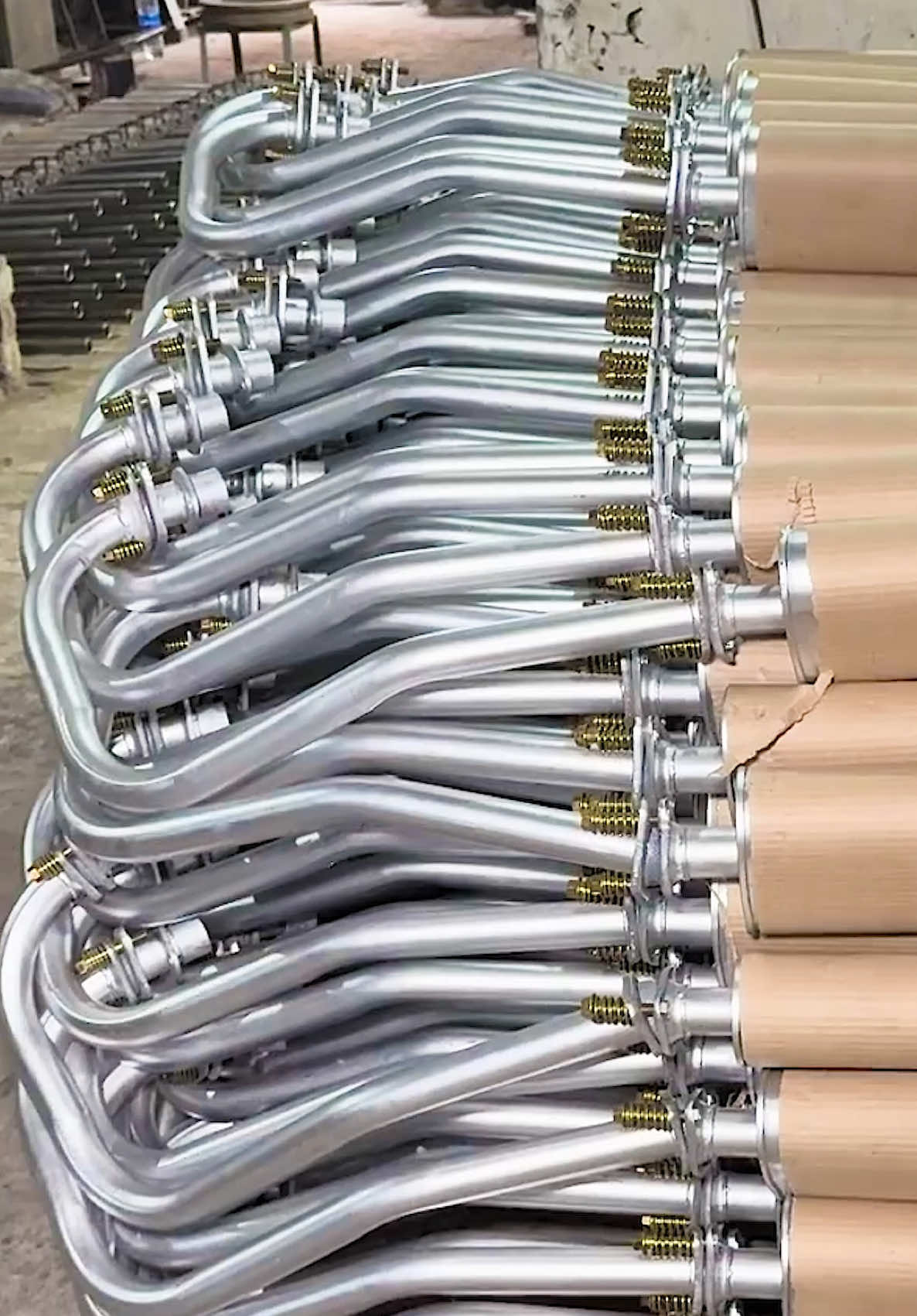 High Quality Sheet Into Silencers Manufacturing