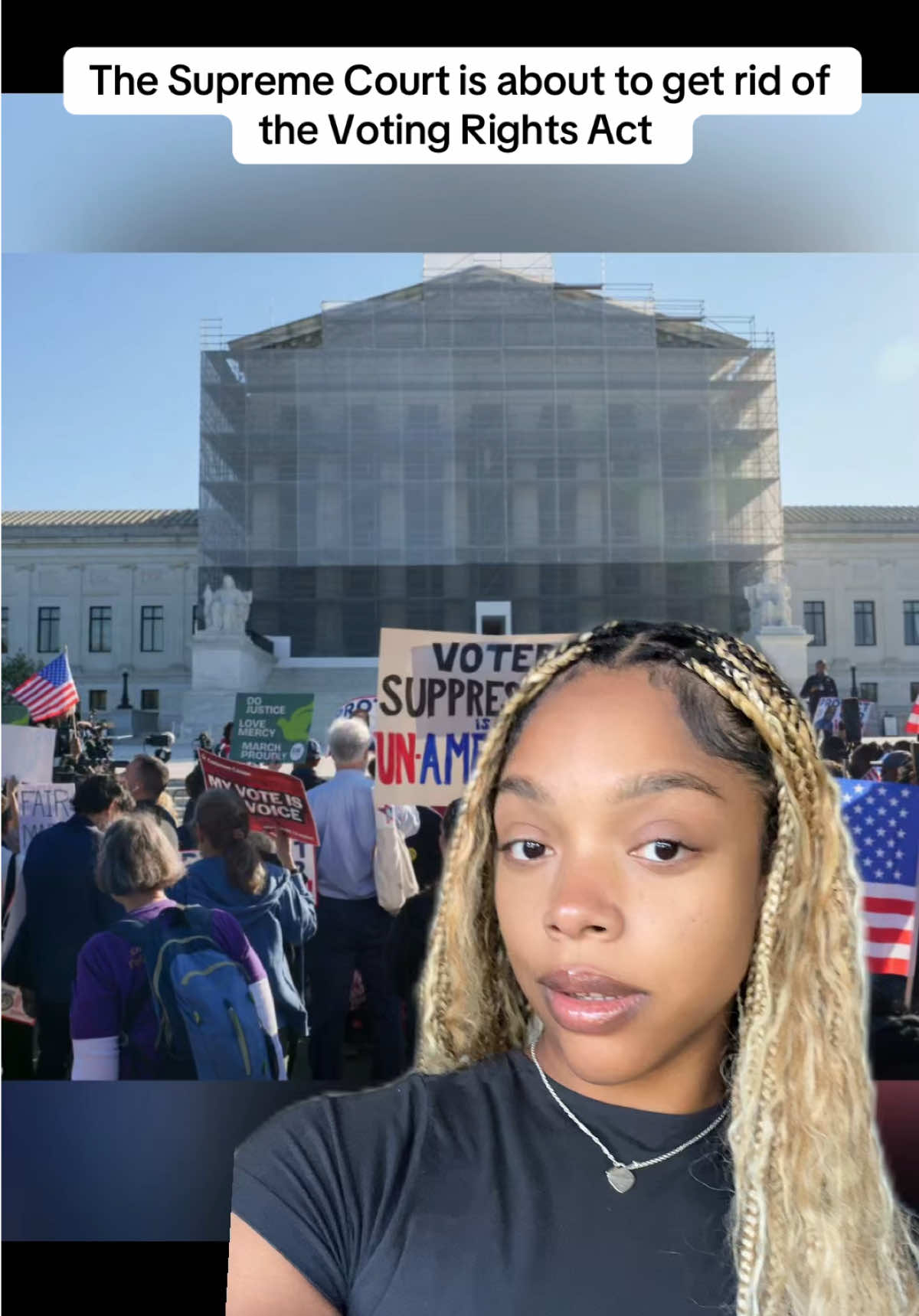 Explaining what’s going on with the Voting Rights Act and history of voter suppression  #VotingRightsAct #SupremeCourt #DonaldTrump  