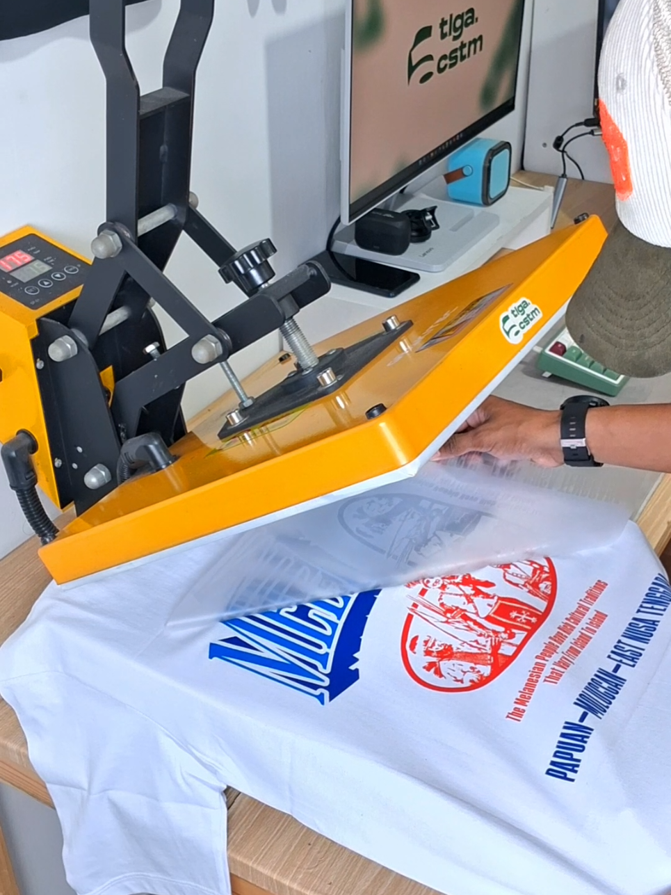 MELANESIA - Cotton Combed 20s - Tebal, lembut & Adem - Reguler Size - Sablonan Digital Printing #malukuutarapride🏝🔥fypシviral #ambonpride🏝🔥 #ambonmanise #melanesian #malukupride🏝🔥 